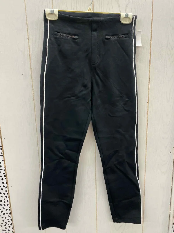 Spanx Black Womens Size Small Leggings Comfortable Slim Fit Leggings