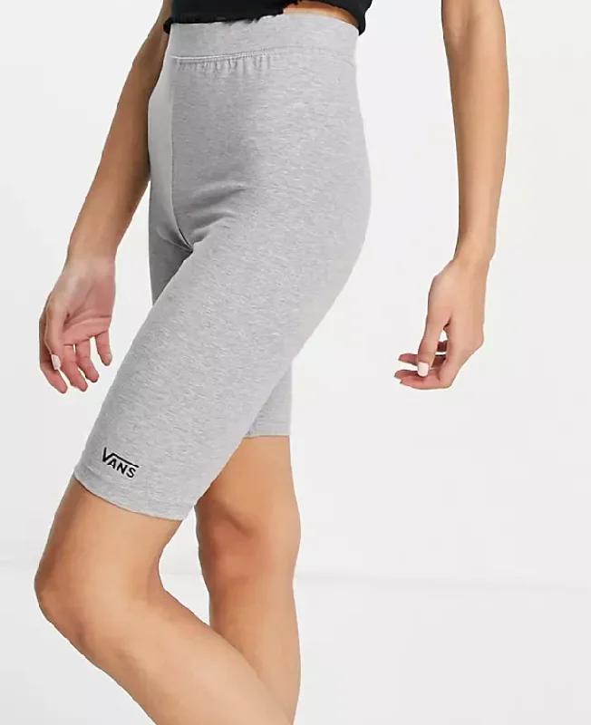 Flying V Legging Short - Grey Fashionable Sports Leggings