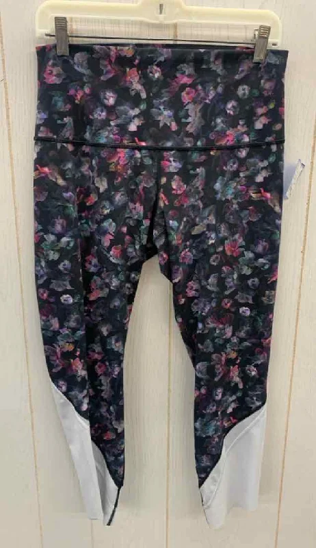 Lululemon Black Womens Size 10 Leggings Trendy Polka Dot Leggings