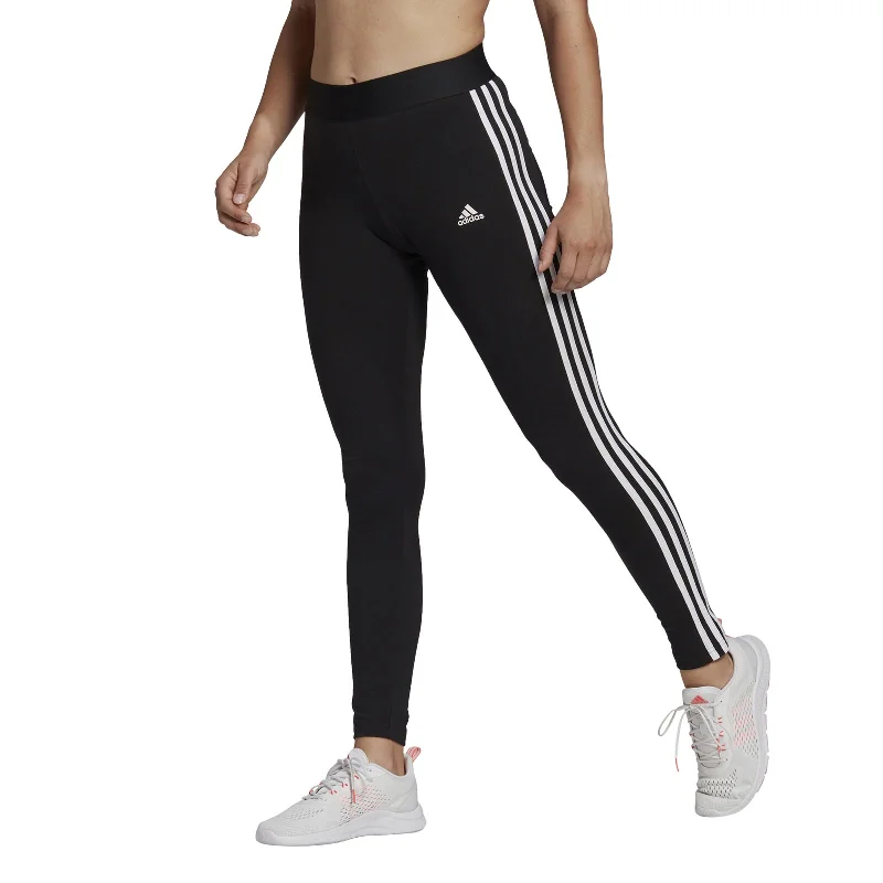 adidas 3-Stripe Womens Leggings Stylish Side-Stripe Leggings