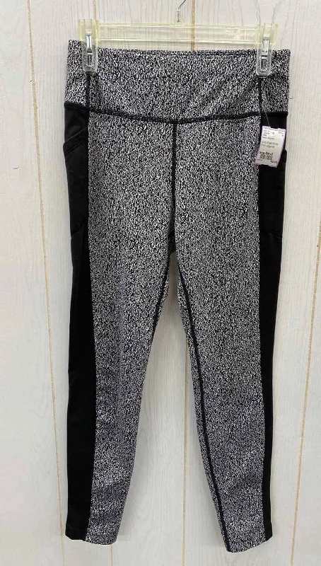 Avia Black Womens Size Small Leggings Cozy Bootcut Leggings