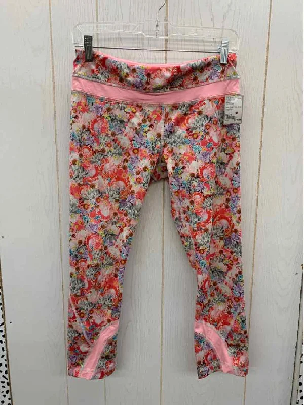 Lululemon Pink Womens Size 6 Leggings Chic Workout Leggings