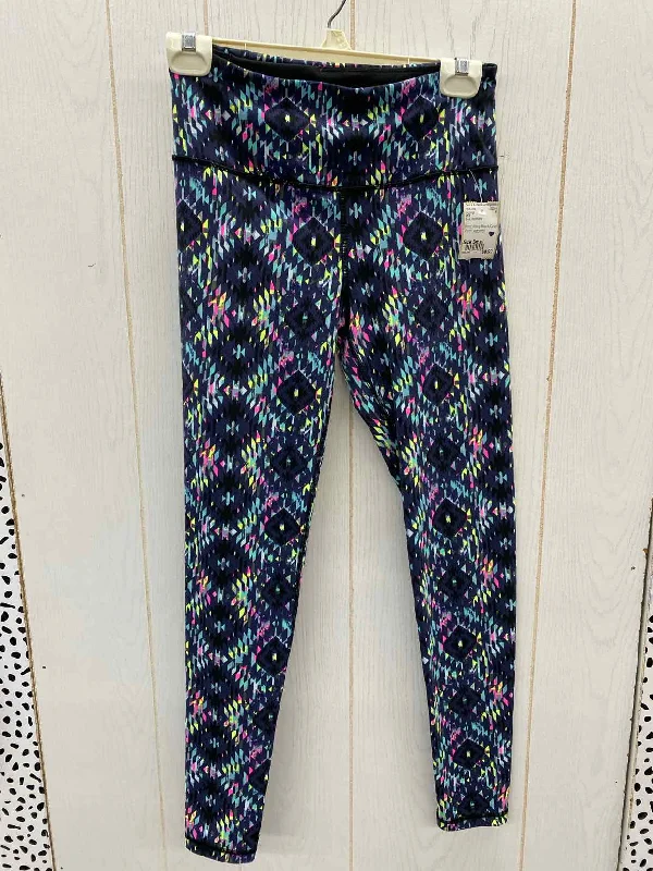 VSX Blue Womens Size Small Leggings Fashionable Fitted Workout Leggings