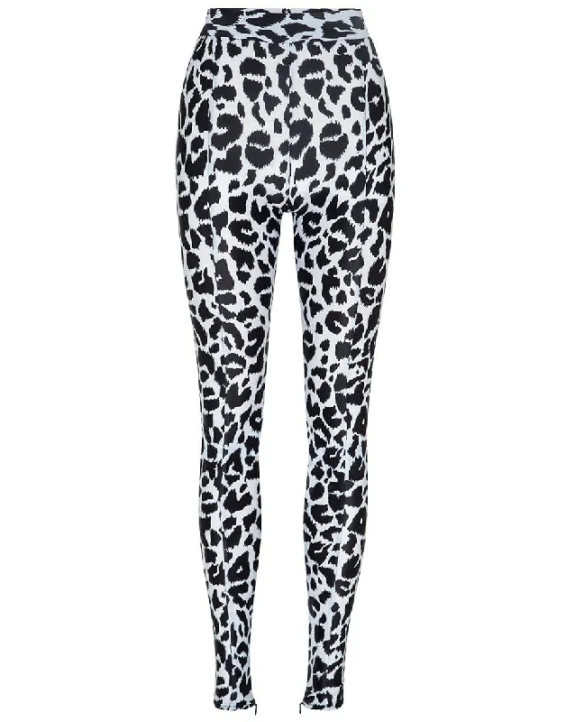 Leighton Lycra Legging Elegant Stretchy Faux Leather Leggings