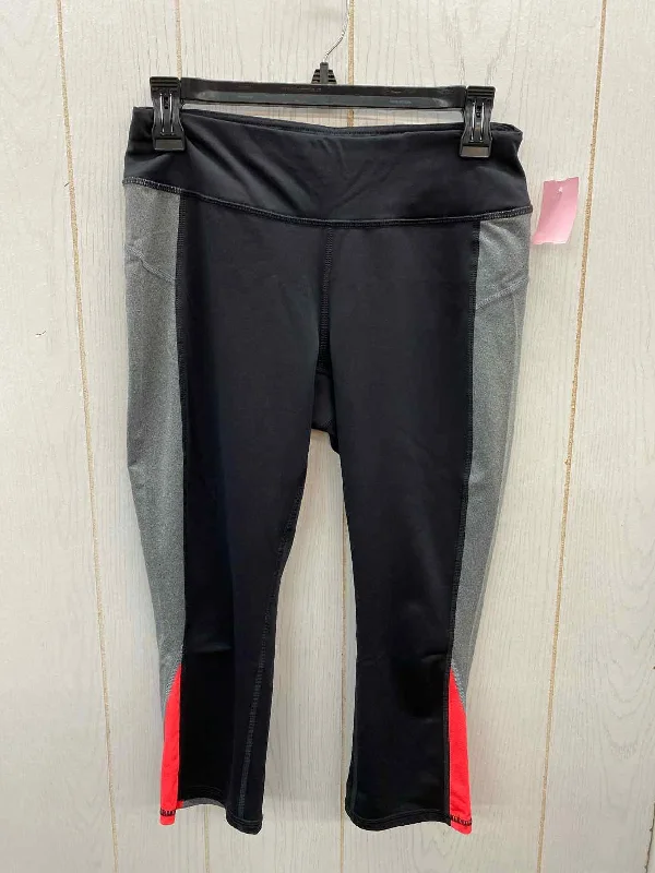 TekGear Black Womens Size M Leggings Comfortable Bootcut Workout Leggings