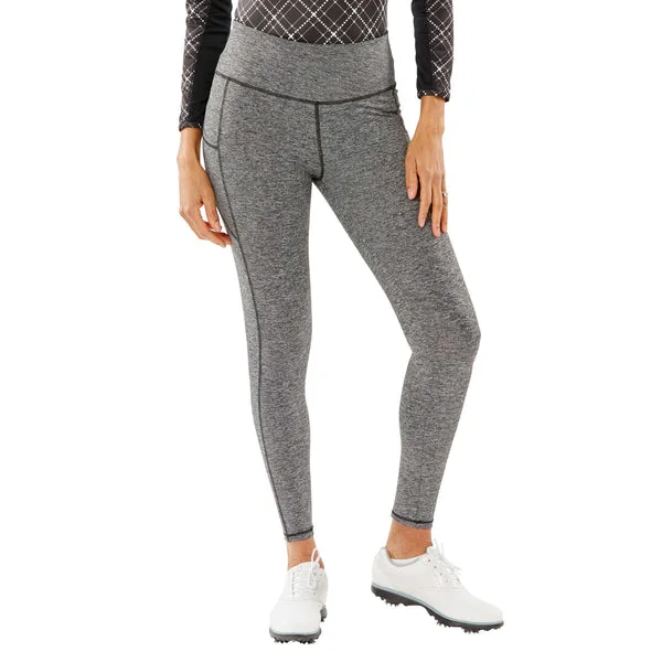Nancy Lopez Golf: Women's Legging - Power Comfortable Full-Body Compression Leggings