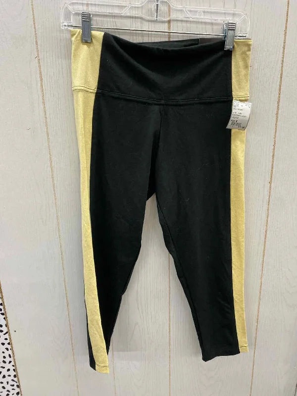VSX Black Womens Size M Leggings Stylish Sweat-Proof Leggings