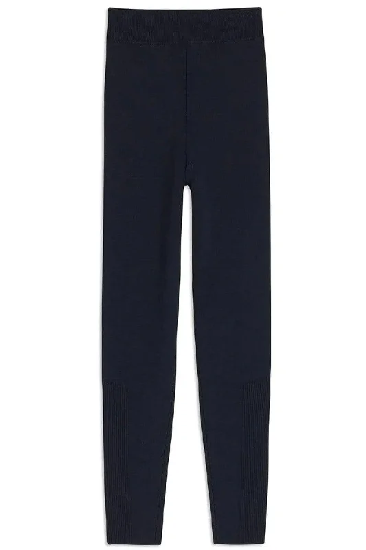 Compact Shine Legging Trendy Leather-Look Workout Leggings