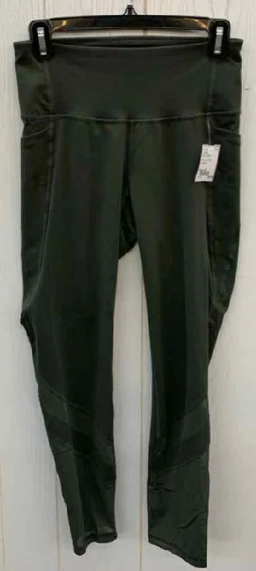 Old Navy Olive Womens Size M Leggings Fashionable Quick-Dry Yoga Pants