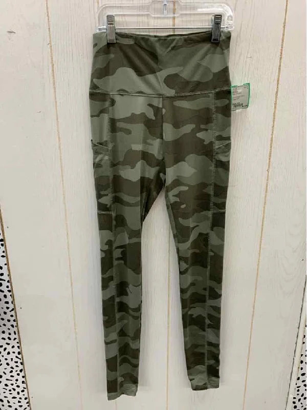 Wild Fable Olive Womens Size XS Leggings Comfortable Capri-Length Leggings