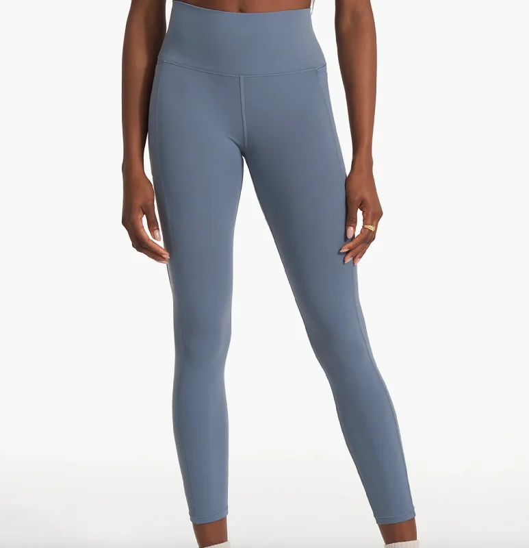 Studio Pocket Legging - Light Azure Fashionable Tummy Control Leggings