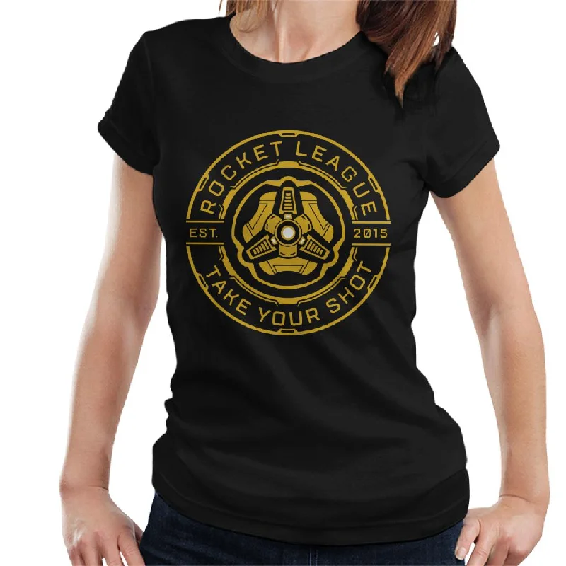 Rocket League Take Your Shot Women's T-Shirt-- Graphic T-Shirt Round Neck Polyester