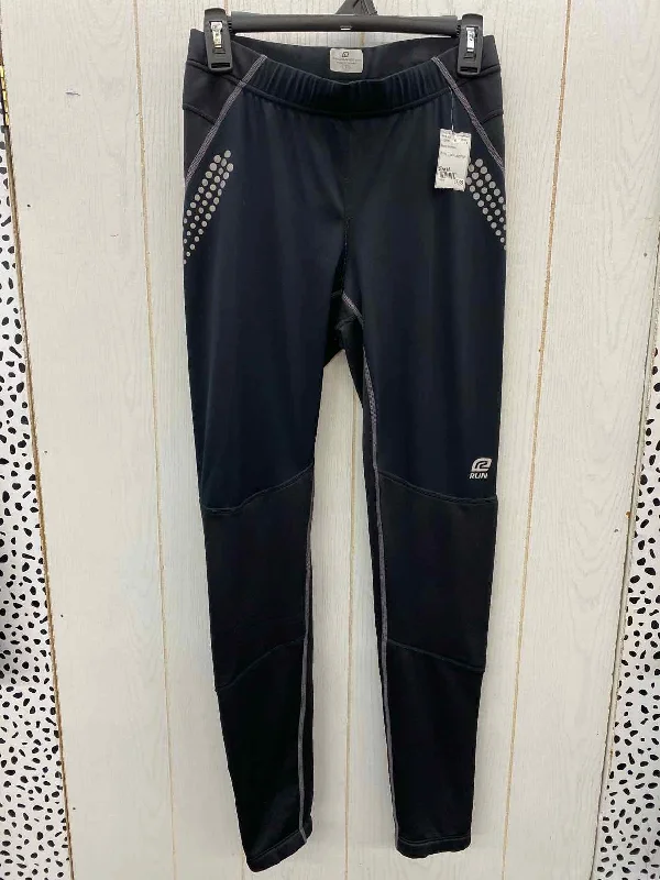 Black Womens Size M Leggings Fashionable Plus-Size Activewear