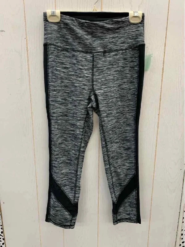 RBX Black Womens Size Small Leggings Elegant Satin Finish Leggings
