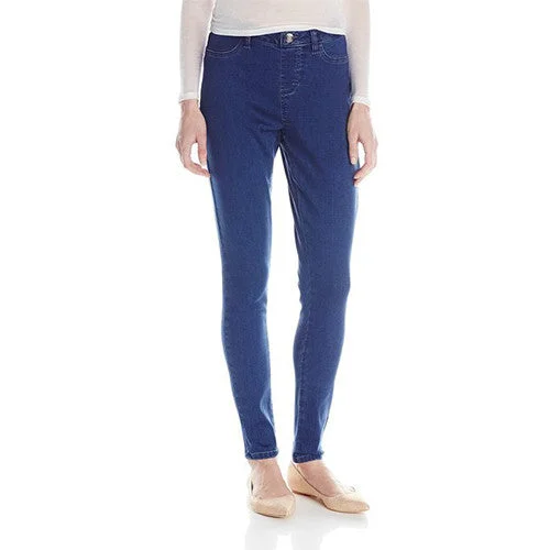 Lee Women's Easy Fit Jade Jean Legging Trendy Side-Pocket Leggings