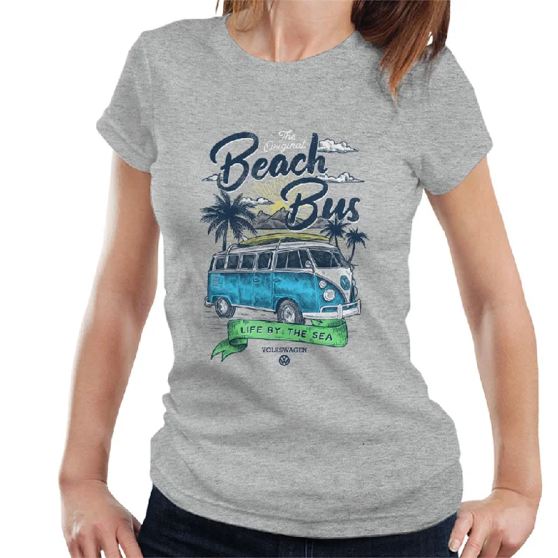 Volkswagen Life By The Sea Women's T-Shirt-- Lace Blend Ribbed Blend Corduroy Blend