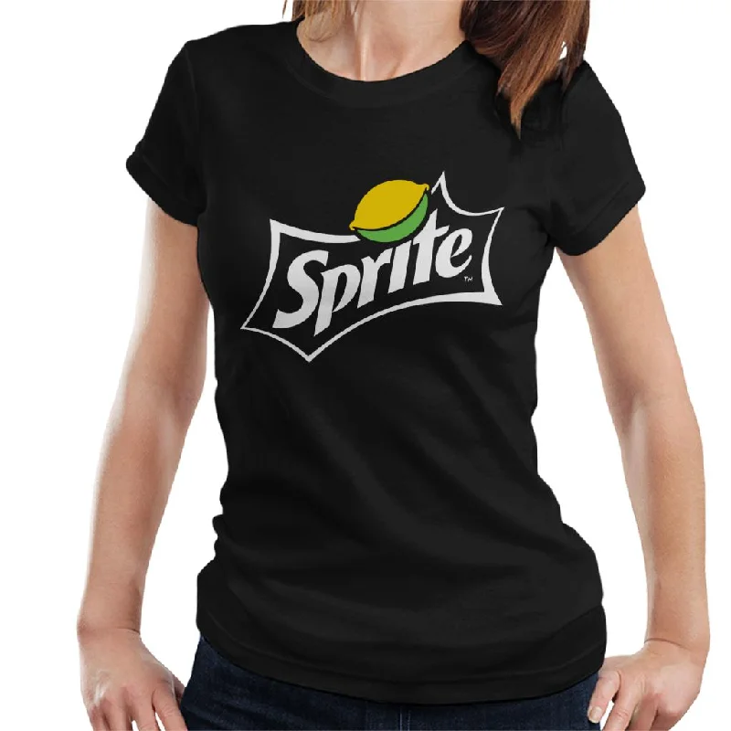 Sprite Lemon Logo Women's T-Shirt-- Polka Dot Checkered Tartan