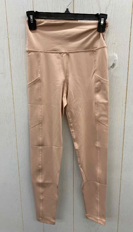 American Eagle Peach Womens Size Small Leggings Cozy Sweat-Wicking Leggings