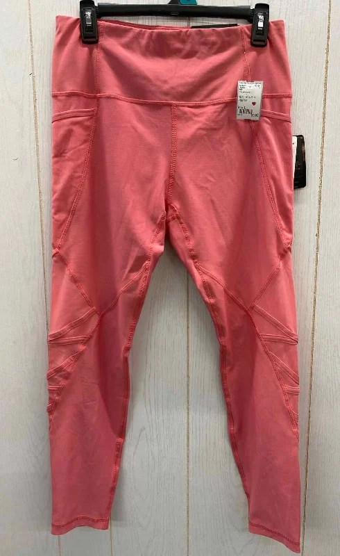 RBX Pink Womens Size L Leggings Comfortable Classic Yoga Leggings