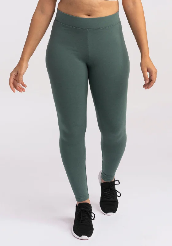 Stella Leggings - Duck Green Trendy Fitness Leggings