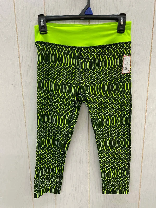 Under Armour Green Womens Size Small Leggings Fashionable Sports Compression Leggings