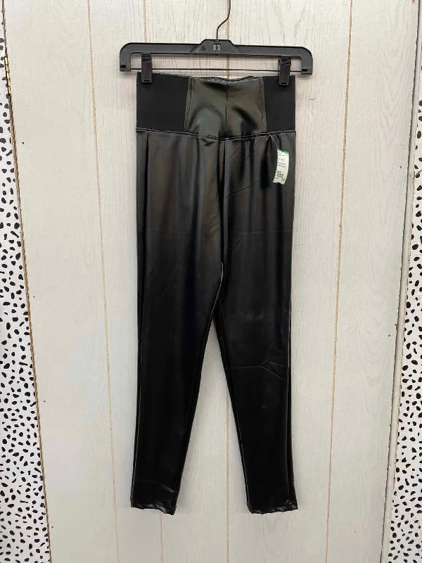 Black Womens Size XS Leggings Trendy Tie-Dye Leggings