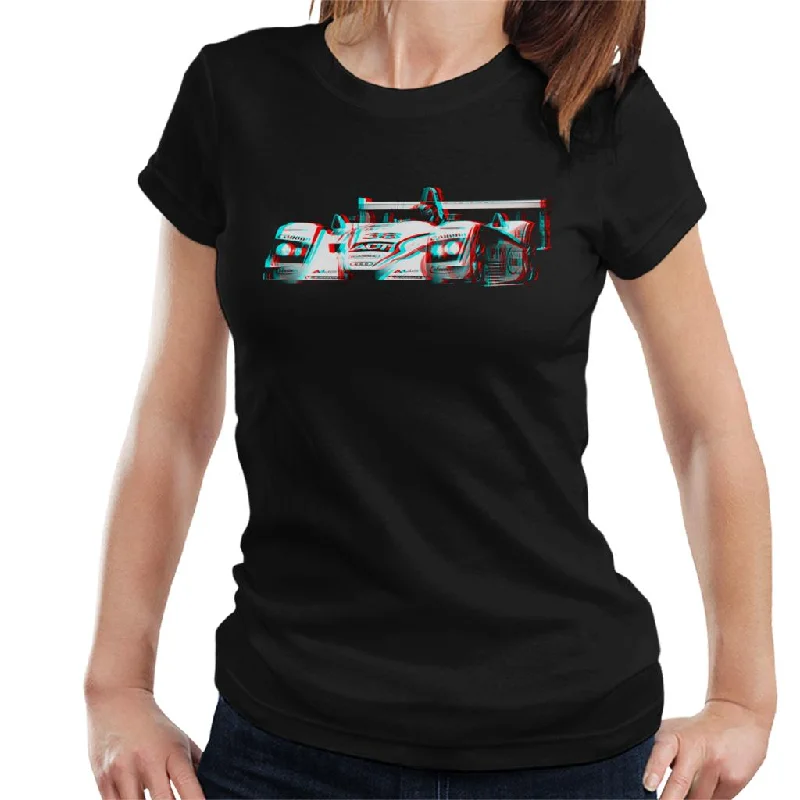 Motorsport Images JJ Lehto Champion 3D Effect Women's T-Shirt-- Lace Blend Ribbed Blend Corduroy Blend