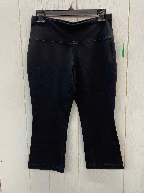 Athletic Works Black Womens Size Small Leggings Cozy Sweat-Wicking Leggings