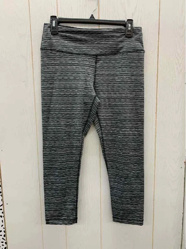 90 Degrees Gray Womens Size M Leggings Stylish Sporty Performance Leggings