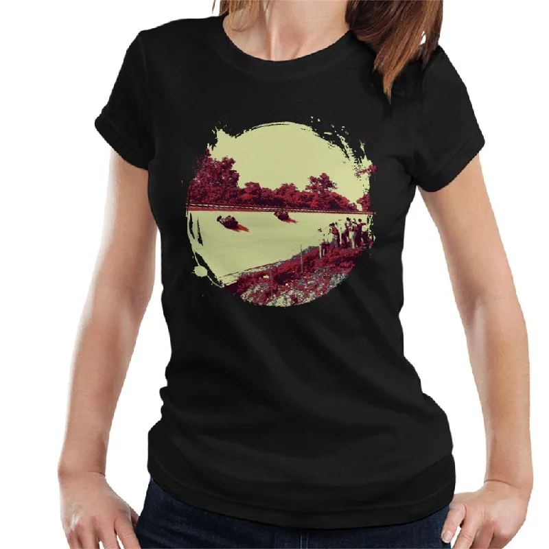Motorsport Images Monza 1958 Jim Rathmann Phil Hill Lead Women's T-Shirt-- Anti-Shrink Durable Soft