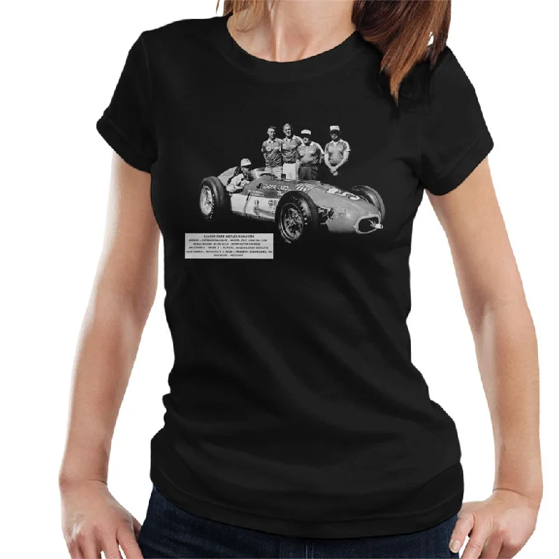 Motorsport Images Monza Roadster Winner Jim Rathmann Women's T-Shirt-- Cozy Warm Stylish