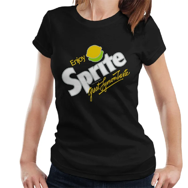 Sprite 80s Retro Logo Women's T-Shirt-- Lace Blend Ribbed Blend Corduroy Blend