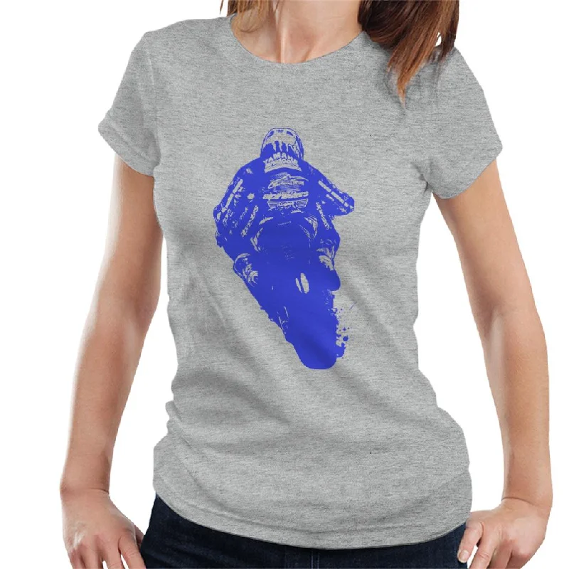 Motorsport Images Maverick Vinales Women's T-Shirt-- Elasticated Padded Insulated