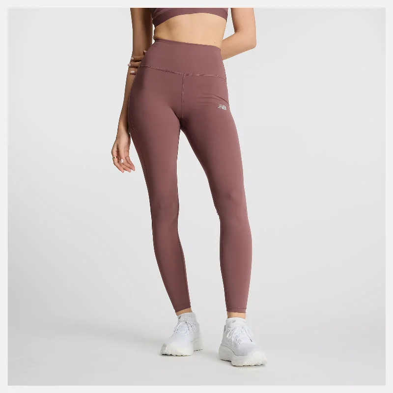 WOMEN'S SLEEK HIGH RISE LEGGING 27" - LICORICE Stylish Printed Stretch Leggings