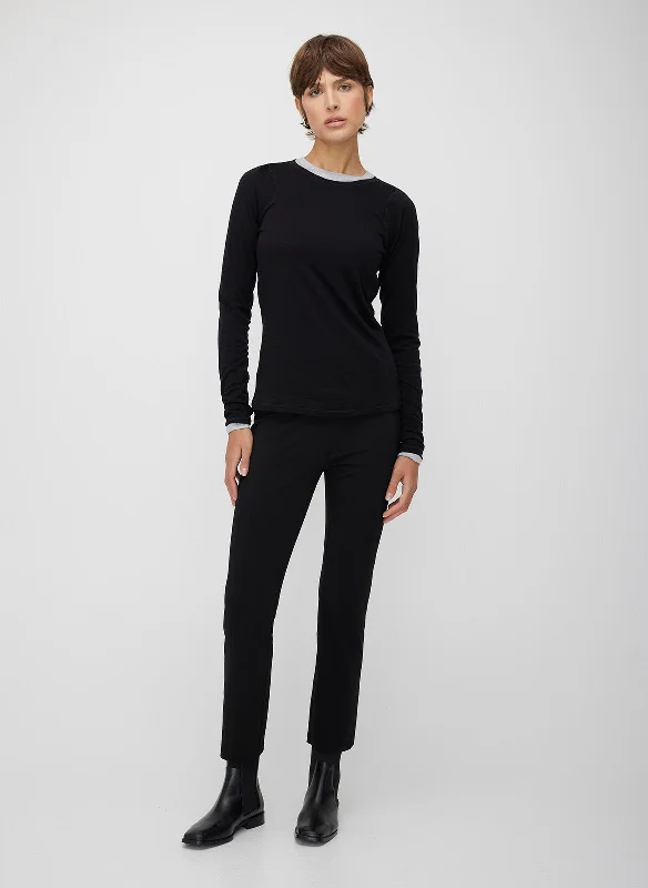 Serenity Ponte Leggings Trendy Foil Finish Leggings