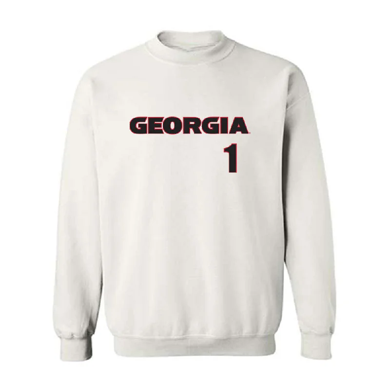 Georgia - NCAA Women's Soccer : Jordan Brown - Classic Shersey Crewneck Sweatshirt Hoodie with Reflective Safety Nightwear