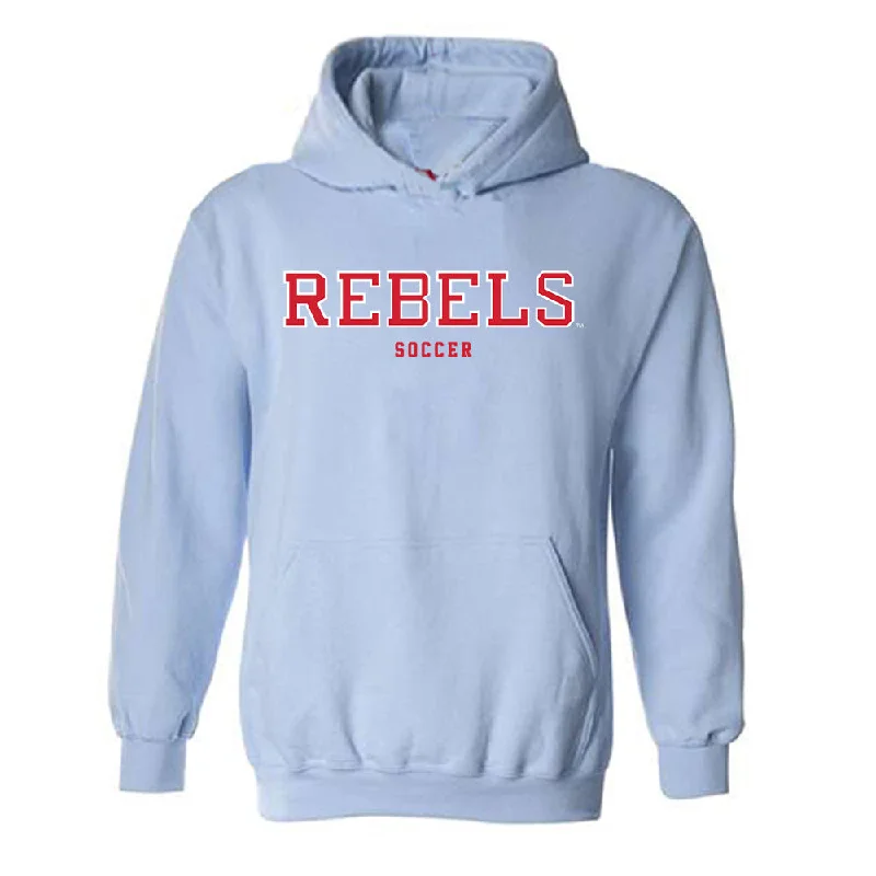 Ole Miss - NCAA Women's Soccer : Sofia Barrie - Hooded Sweatshirt Hoodie with Slim Fit Tailored Modern Ole Miss - NCAA Women's Soccer : Sofia Barrie - Hooded Sweatshirt Hoodie with Slim Fit Tailored Modern