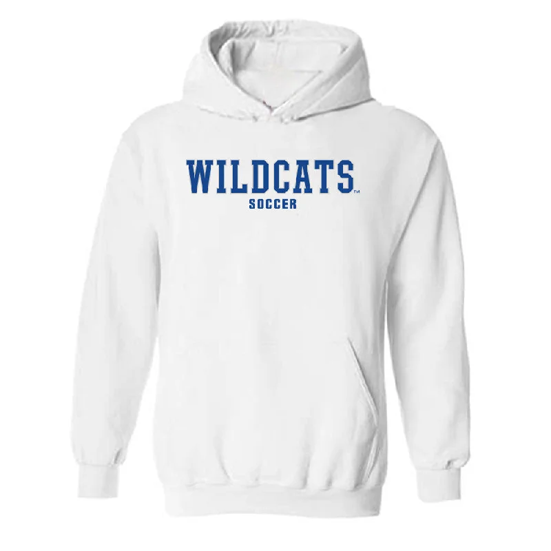 Kentucky - NCAA Women's Soccer : Sydni Fink - Classic Shersey Hooded Sweatshirt Hoodie with Monochrome Minimalist Simple