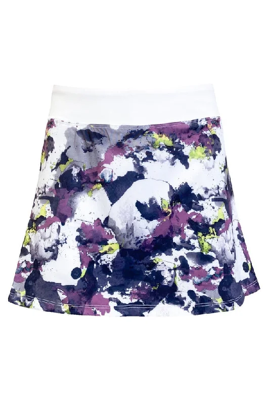 Lija Nevo Swing Camo Skirt linen skirt airy