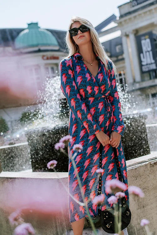 LES BONDINETTES Long Dress With Sweetheart Neckline Tunics Exclusive limited
