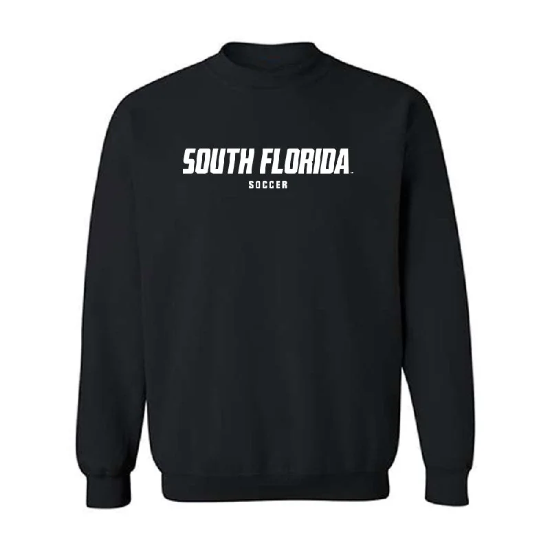 USF - NCAA Women's Soccer : Gentiana Fetaj - Classic Fashion Shersey Crewneck Sweatshirt Hoodie with Back Slit Movement Comfort