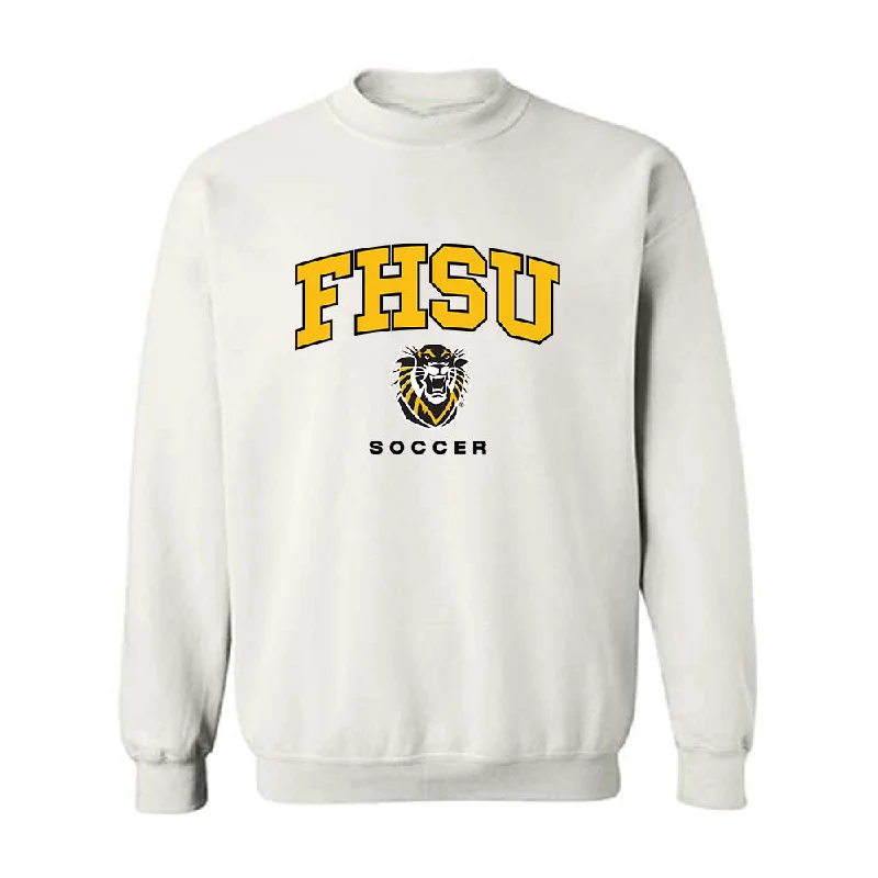 FHSU - NCAA Women's Soccer : Taylor Hill - Classic Shersey Crewneck Sweatshirt Hoodie with Back Slit Movement Comfort