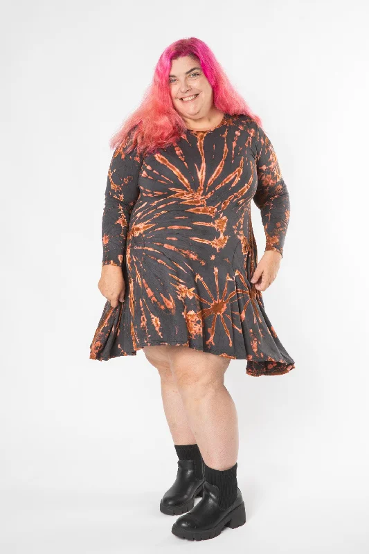 Soeng Althea Flare Tie Dye Dress Tunics Designer luxury