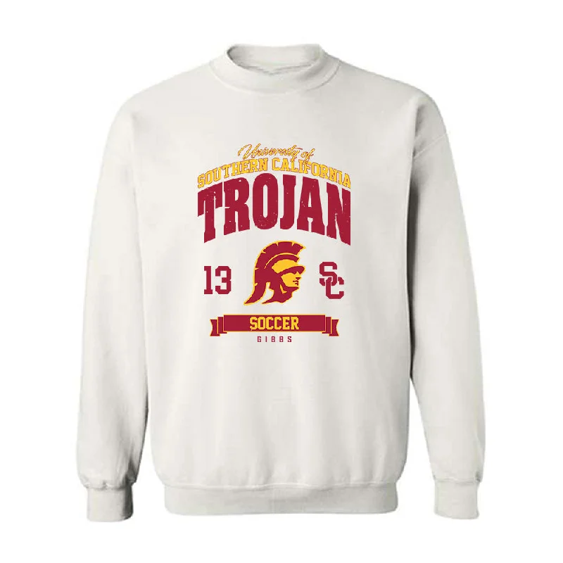 USC - NCAA Women's Soccer : Lana Gibbs - Classic Fashion Shersey Crewneck Sweatshirt Hoodie with Crew Neck Simple Timeless