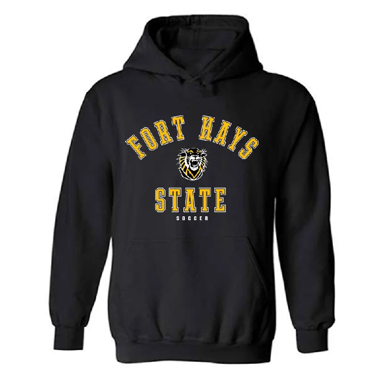 FHSU - NCAA Women's Soccer : Taylor Hill - Classic Shersey Hooded Sweatshirt Hoodie with Hem Detail Decorative Unique