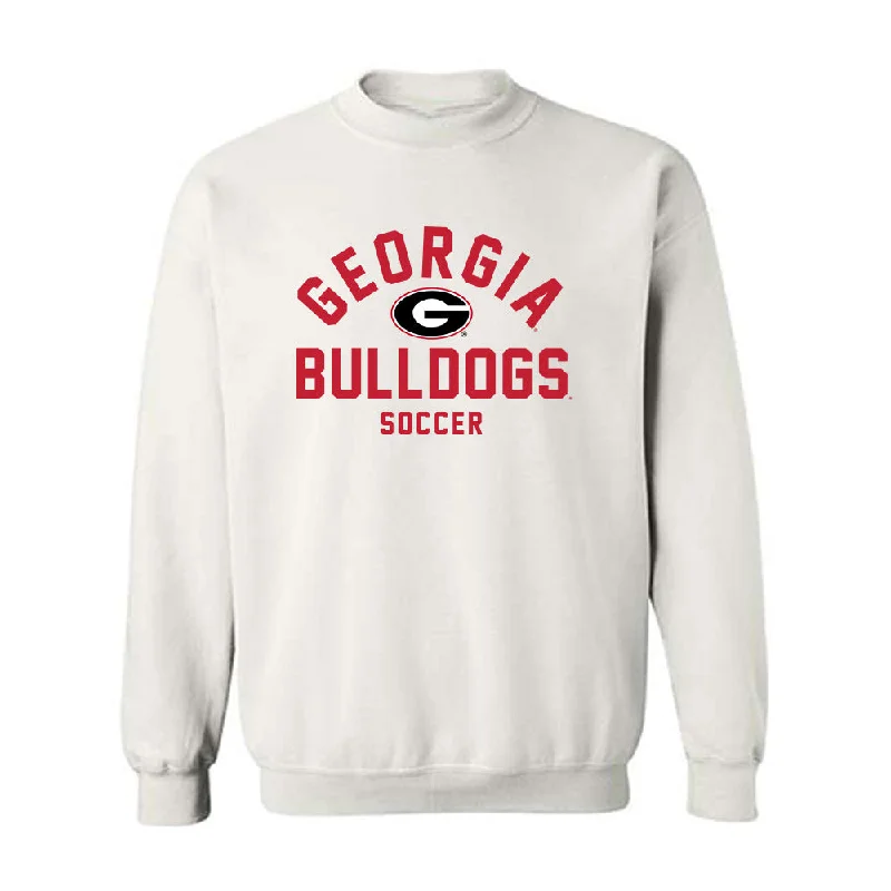 Georgia - NCAA Women's Soccer : Jordan Brown - Classic Shersey Crewneck Sweatshirt Hoodie with Batwing Sleeves Loose Dramatic