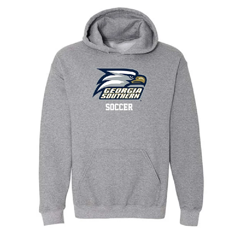 Georgia Southern - NCAA Women's Soccer : Lauren Connelly - Hooded Sweatshirt Hoodie with Pattern Geometric Abstract Georgia Southern - NCAA Women's Soccer : Lauren Connelly - Hooded Sweatshirt Hoodie with Pattern Geometric Abstract