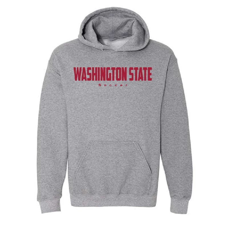 WSU - NCAA Women's Soccer : Jamuna Williams - Classic Fashion Shersey Hooded Sweatshirt Hoodie Crop Top Short Trendy