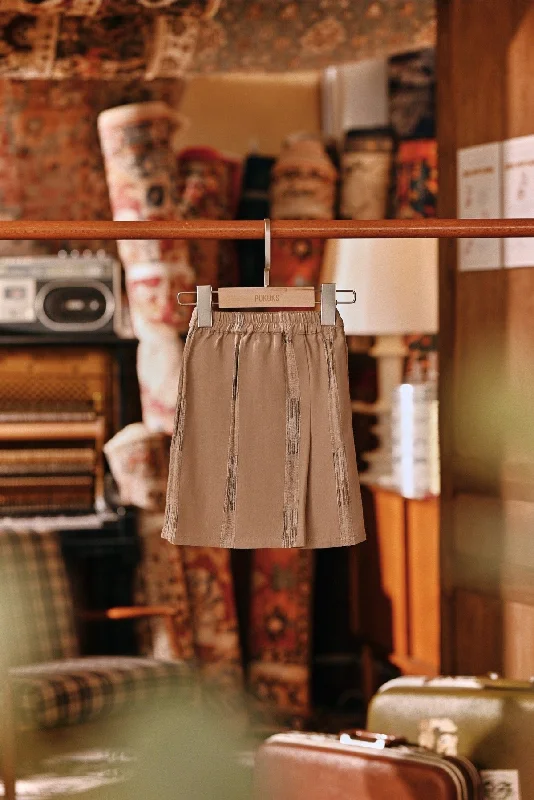 The Akar Kita Babies Folded Skirt - Dustline chiffon skirt floaty