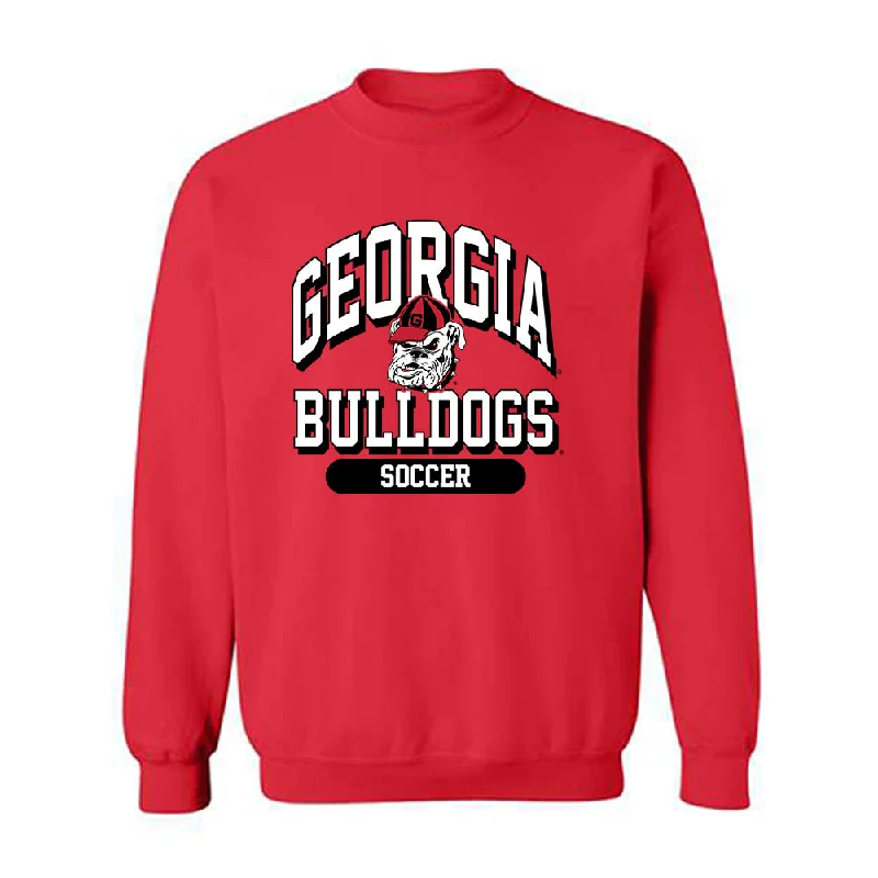 Georgia - NCAA Women's Soccer : Jordan Brown - Classic Shersey Crewneck Sweatshirt Hoodie with Bell Sleeves Flared Feminine